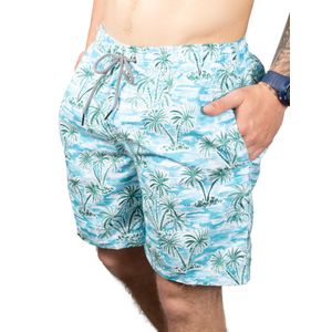Short de Baño Flash Hombre Moda Celeste
