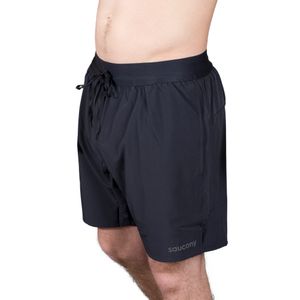 Short Saucony Outpace 2in1 Hombre Running Negro