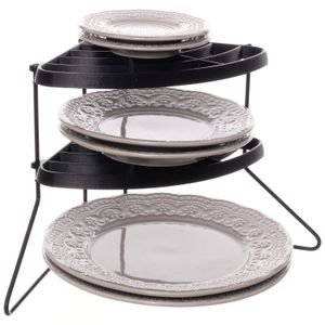 Organizador Estante Rack Esquinero Cocina Platos Metaltru