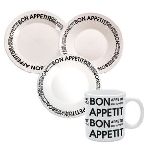 Juego de Vajilla x 16 Piezas Bon Appetit - Oxford