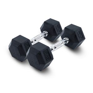 Par Mancuernas Hexagonales Engomadas 5 kgs - Army Fitness