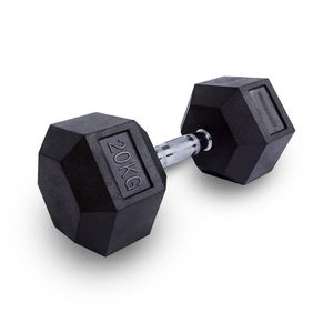 Mancuerna Hexagonal Engomada 20 kgs - Unidad - Army Fitness