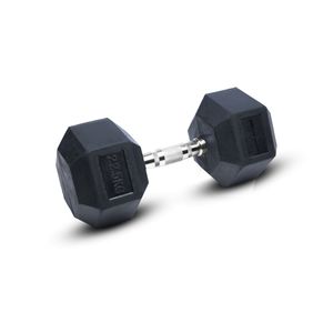 Mancuerna Hexagonal Engomada 22,50 kgs - Unidad - Army Fitness