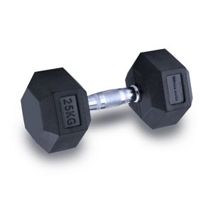 Mancuerna Hexagonal Engomada 25 kgs - Unidad - Army Fitness