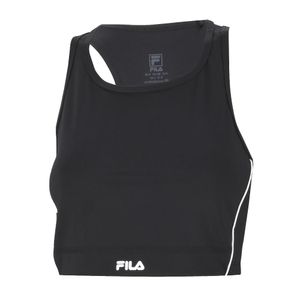 FILA TOP MUJER - TOP STRIPES FIT NGRO
