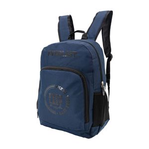 Mochila Everlast Urbana Deportiva Con Porta Botella Color Azul 27823