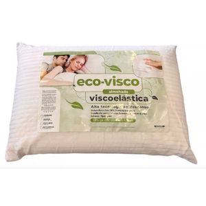 Almohada Viscoelastica Con Memoria Eco Visco De Fiberball