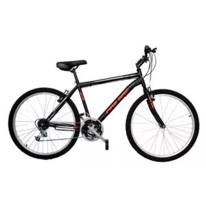 BICICLETA FIRE BIRD MTB 18 VELOCIDADES RODADO 24 COLOR NEGRO/ROJO
