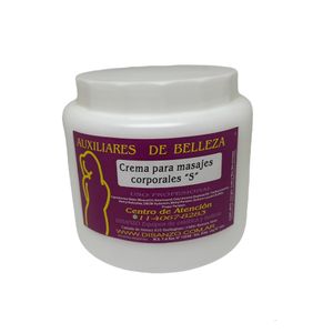 CREMA PARA MASAJES CORPORALES "S" (SEDANTE MUSCULAR) 900GR