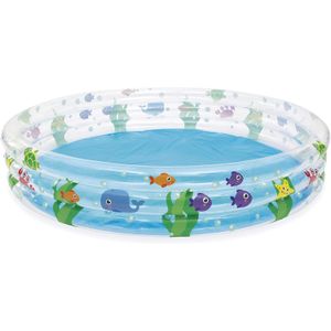 Pileta Inflable Redonda Infantil 3 aros Bestway 183x33cm