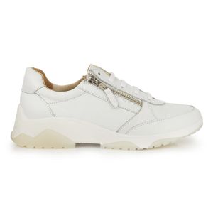 ZAPATILLA HAYES BLANCA SNEAKERS CUERO MUJER URBANAS