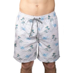 Short de Baño Flash Hombre Moda Gris