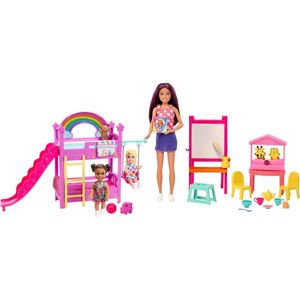 Barbie Muñeca Skipper Primer Empleo Guarderia Hnd18