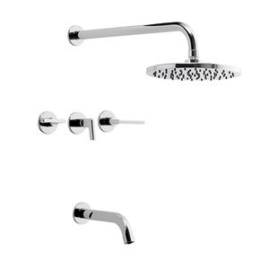 Griferia Baño Fv Arrayan 0103/h6 Ducha C/Transferencia Cromo
