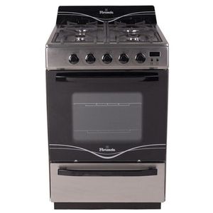 Cocina Florencia a gas con encendido eléctrico acero inoxidable - 5558