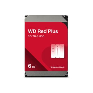 Disco duro interno Western Digital 6TB 3.5" RED PLUS