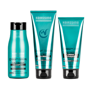 Kit Curly Motion Shampoo + Co - Wash + Activador Rulos Hairssime