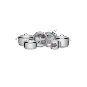 Juego Set De Ollas Cacerola Sarten 6 Piezas Tramontina Solar