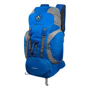 Mochila De Camping  Mochilero 40 Litros Reforzada + Cobertor
