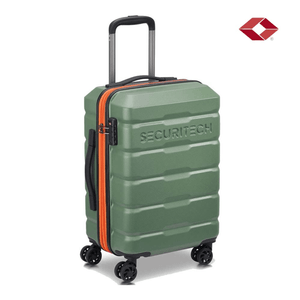 VALIJA CABINA EXPAND SECURITECH CITADEL DELSEY RIGIDA VERDE