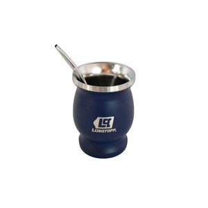 Set Mate Lusqtoff MATLA-8B Azul 300ml + Bombilla