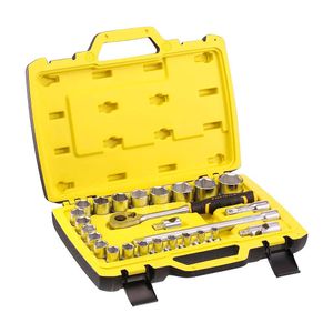 Set Juego De Tubos 26 Pzs Stanley Fatmax Con Maletín