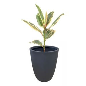 Maceta Decorativa Rotomoldeado Plastica Mediana Corinto gris