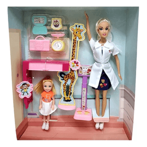 Muñeca Tiny Pediatra Con Varios Accesorios 54923
