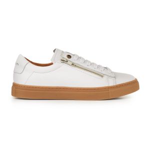 ZAPATILLA FANDON BLANCA CUERO ZAPATOS URBANOS MUJER