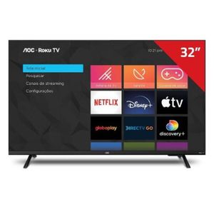 Smart Tv Led 32'' Aoc 32s5135/77g Hd Roku Tv