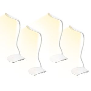 Kit X4 Lamparas De Escritorio Led Gadnic Regulable Flexible Control Tactil