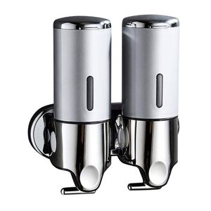 Dispenser Doble de Jabón Gadnic LSI61 Para Pared Manual Líquidos Gel
