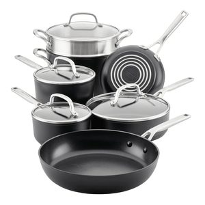 Batería De Cocina Kitchenaid 11 Piezas Antiadherente 80120