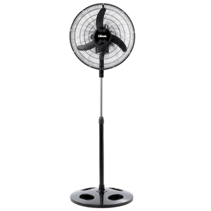 Ventilador de Pie Liliana 20″ 90W 3 velocidades 3 aspas y parrilla metálica – VPRN20