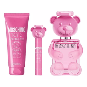 Moschino Bubble Gum Edt 100 Ml + Tube Body Lotion 100 Ml + Travel Spray Edt 10 Ml