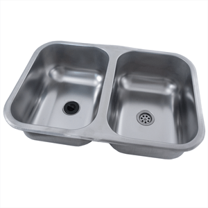 Pileta Bacha Cocina Doble Acero Inox 56 x 37 x 13 DH56