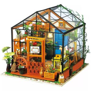 Robotime Puzzle 3d La Casa De Flores De Cathy Dg104 Rolife