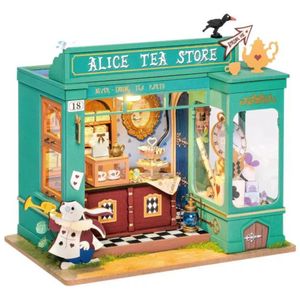 Robotime Puzzle 3d Tienda De Té De Alicia Dg156 Rolife