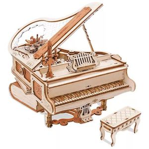 Robotime Puzzle 3d Magic Piano Amk81 Rokr