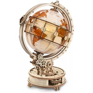 Robotime Puzzle 3d Globo Terraqueo Luminoso St003 Rokr