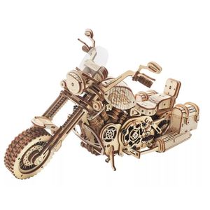 Robotime Puzzle 3d Cruiser Motorcycle Lk504 Rokr