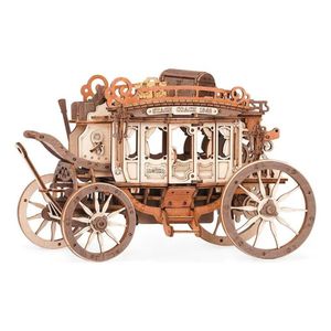 Robotime Puzzle 3d Cajita Musical Carruaje Amka1 Rokr