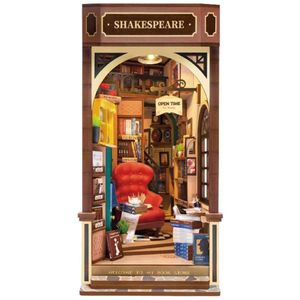 Robotime Puzzle 3d Book Nook De Librería Tgb07 Rolife