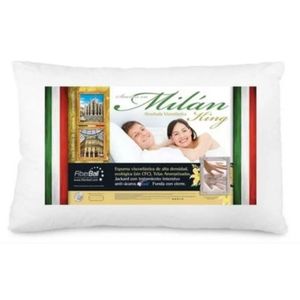 Almohada Viscoelastica Fiberball Milan King Con Memoria