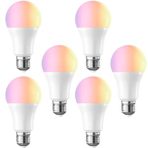 Lámpara Led Smart Inteligente RGB X6 9W Wifi
