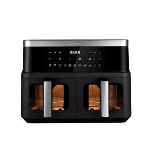 Freidora eléctrica Liliana 2600W 9 Lt Dual fryer AF990