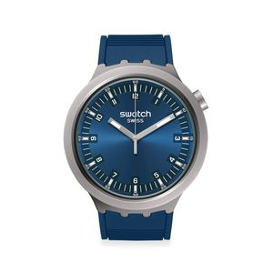 Reloj Swatch Indigo Hour de caucho SB07S102