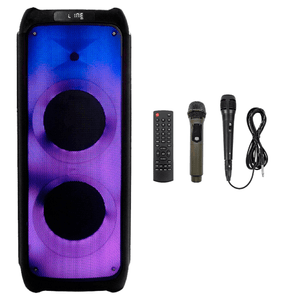 Parlante Bomber Beatbox 1800 Rgb Bluetooth Mic Inalambrico