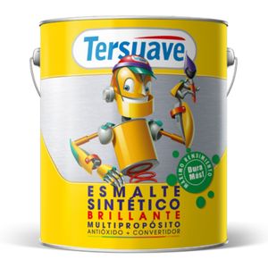 Esmalte sintético blanco brillante lavable 4 L