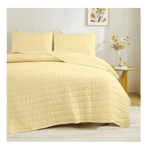 Cover Cubrecama 2 1/2 Plazas Pierre Cardín Stone Washed Natural